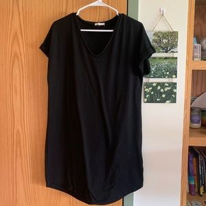 Black T-Shirt Dress